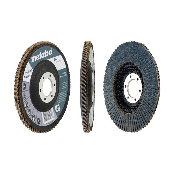 Metabo Flap Disc 4 1/2" Original Flapper 40 7/8 T27 Fiberglass 629467000